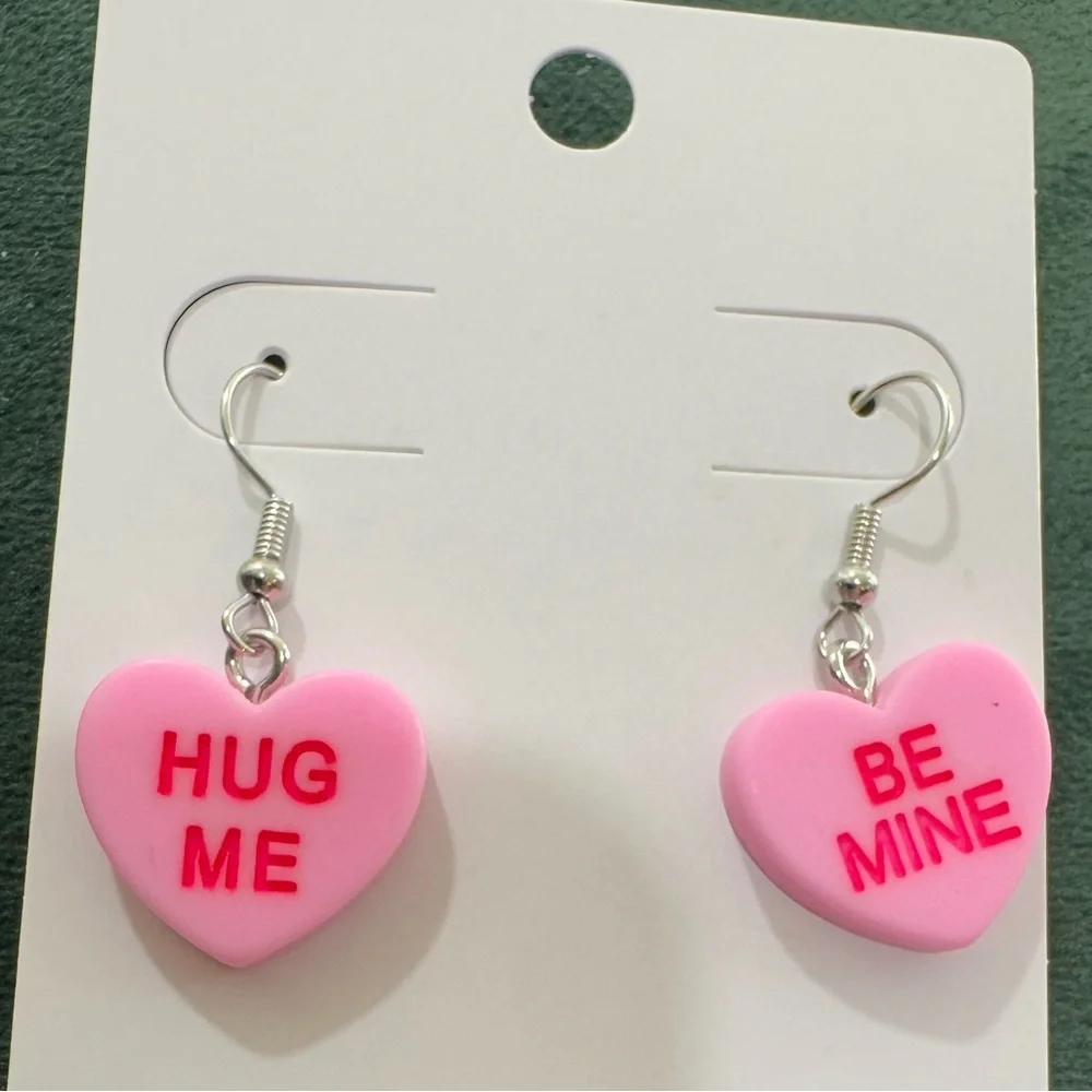 Candy Heart Earrings - Picture 2 of 2